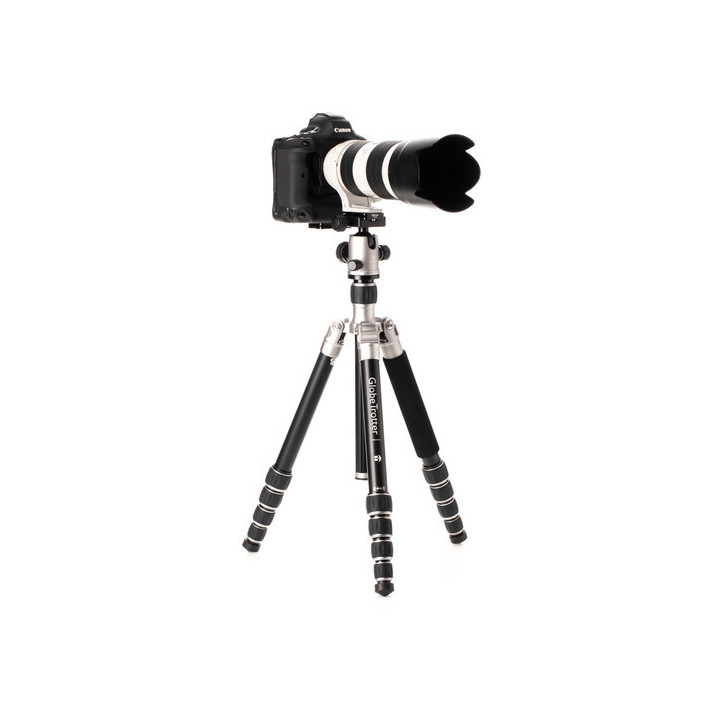 Mefoto MEBMGTATTN - GlobeTrotter Aluminum Travel Tripod Kit (Titanium)
