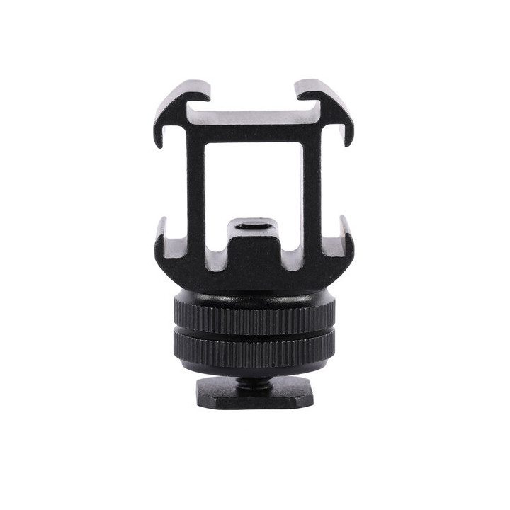 Mefoto MEBMLIVESHOE - Livestream Triple Cold Shoe Adapter