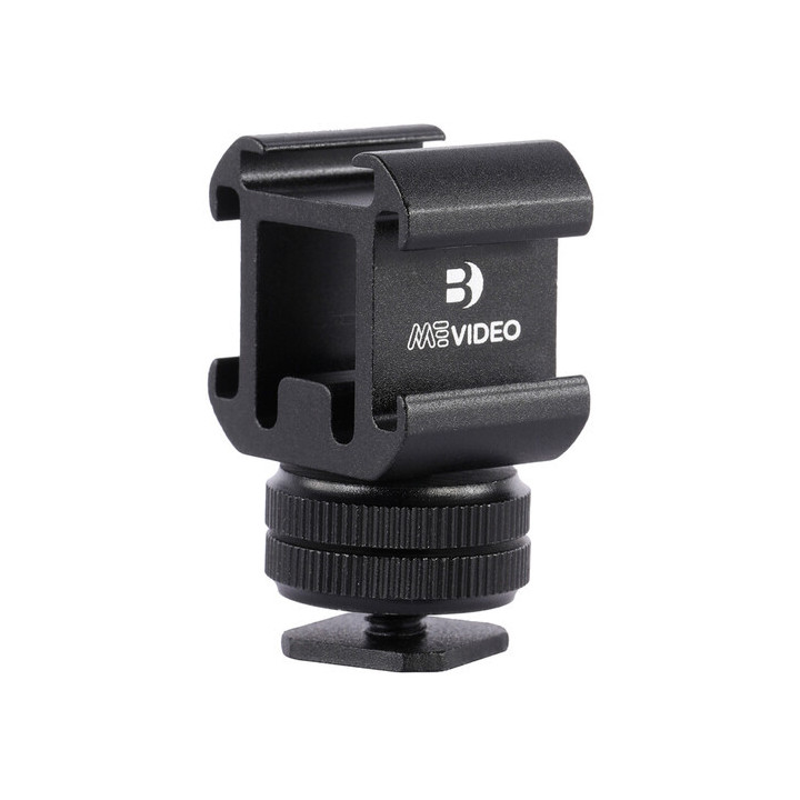 Mefoto MEBMLIVESHOE - Livestream Triple Cold Shoe Adapter