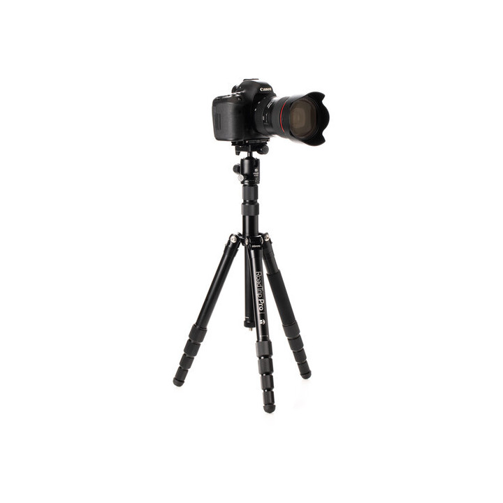 Mefoto MEBMRTPROABLK - RoadTrip Pro Aluminum Series 1 Travel Tripod with Ball Head and Monopod (Black)
