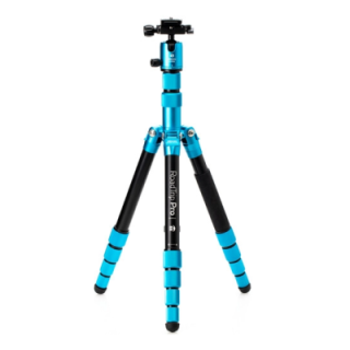 Mefoto MEBMRTPROABLU - RoadTrip Pro Aluminum Series 1 Travel Tripod with Ball Head and Monopod (Pacific Blue)