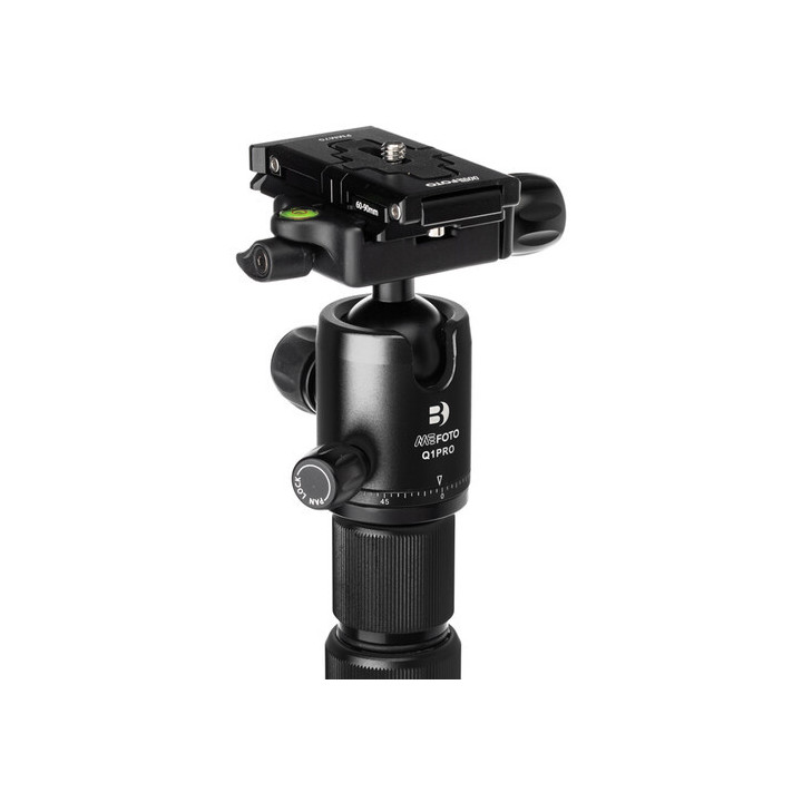 Mefoto MEBMRTPROCBLK - RoadTrip Pro Carbon Fiber Series 1 Travel Tripod with Ball Head and Monopod (Black)