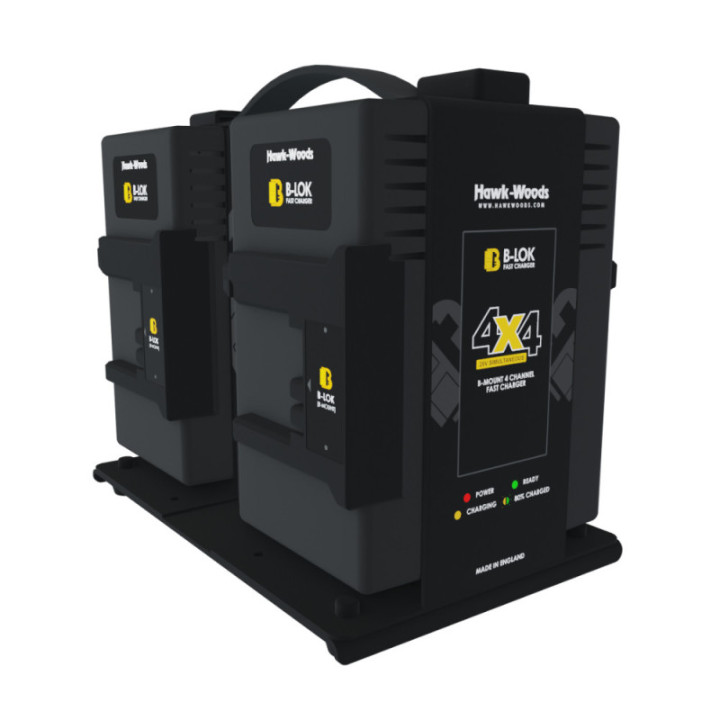 Hawkwoods BL-4X4 - BL 4 Channel Fast Charger