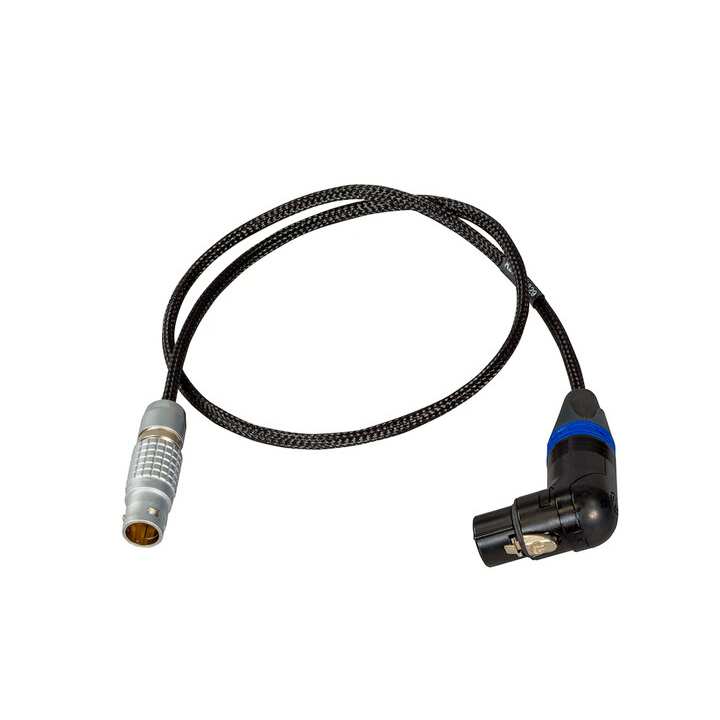 Arri K2.0040329 - Cam Pwr Gen.2, 4 pin XLR, 12V, 90 degree elbow