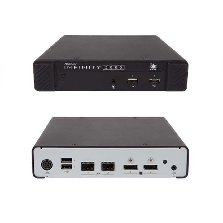 Adder ALIF2122R - Dual Head, Dual SFP DisplayPort++ RX unit