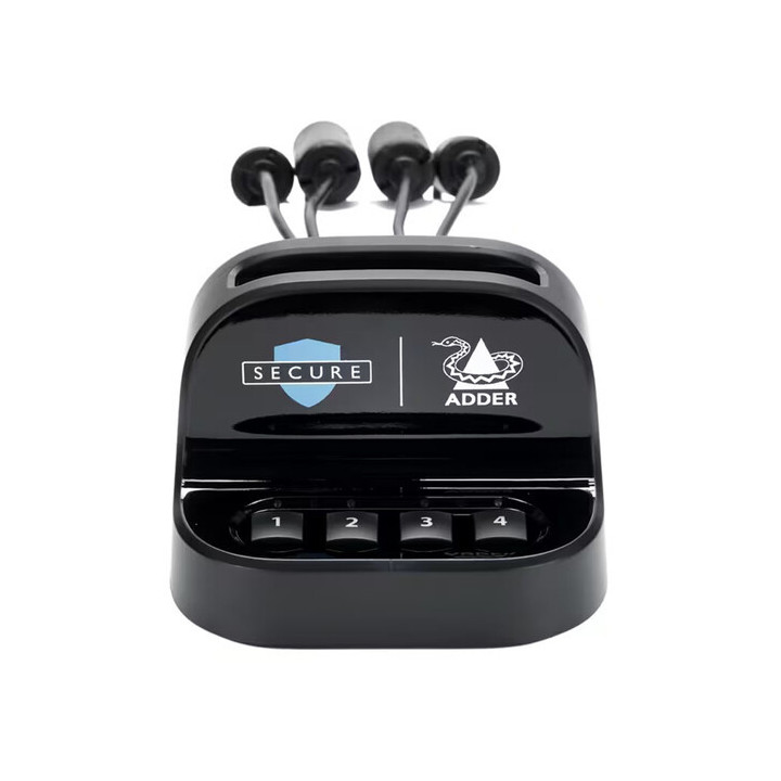 Adder AS-4CR - Secure 4-port Card Reader