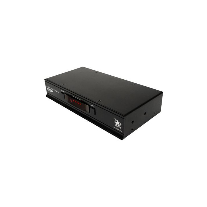 Adder AV4PRO-DP - AdderView PRO 4 port - USB 2.0, Display port and audio KVM switch