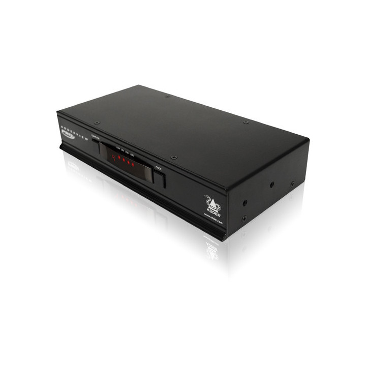 Adder AV4PRO-VGA - ADDERVIEW 4 PORT USB 2.0 VGA & AUDIO KVM SWITCH IEC
