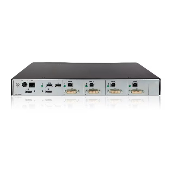 Adder AVS-1124 - ADDERView Secure 4 port DVI to HDMI multi-viewer switch