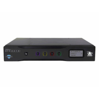 Adder AVS-2214 - ADDERView Secure 4 port DVI dual head switch
