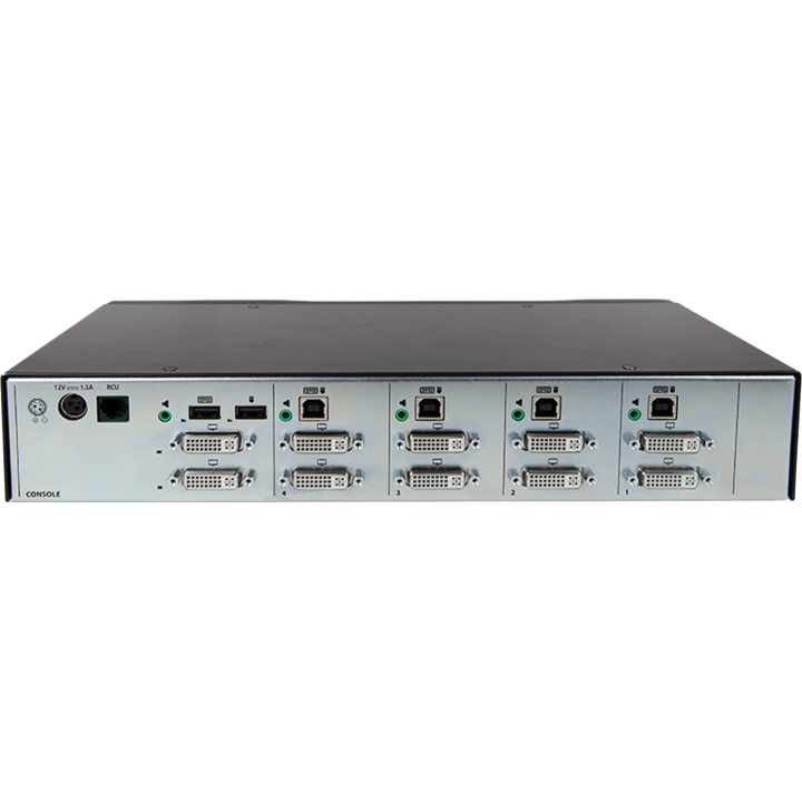 Adder AVS-2214 - ADDERView Secure 4 port DVI dual head switch