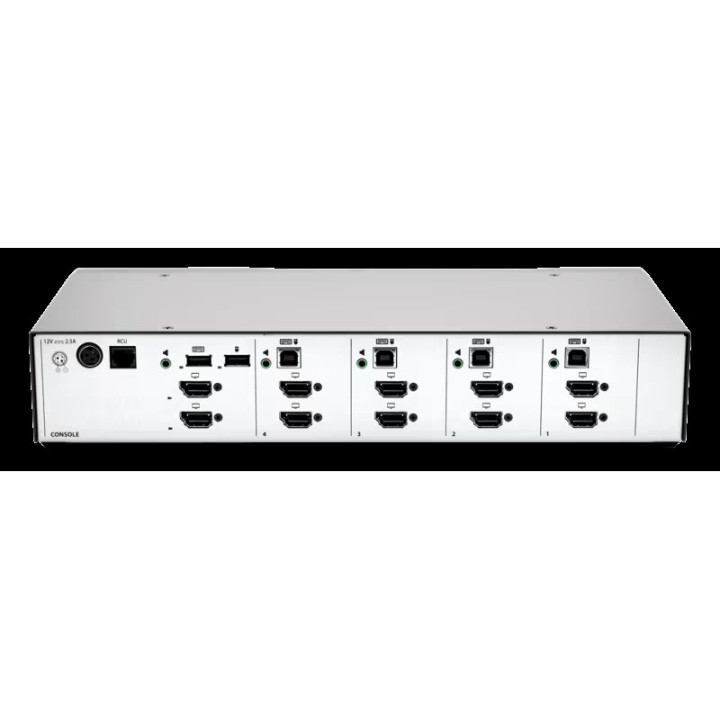 Adder AVS-4214 - ADDERView Secure 4 port DP HDMI dual head switch