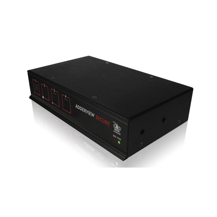 Adder AVSD1002 - Secure KVM Switch with USB