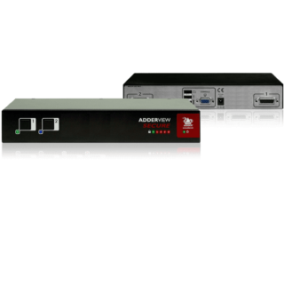 Adder AVSV1002 - Secure KVM Switch with USB