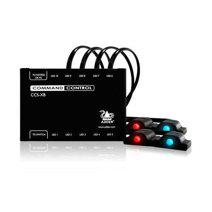 Adder CCS-XB8 - 8 channel Command and Control LED ID Expansion Box