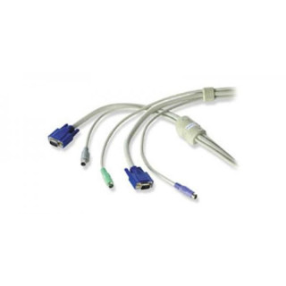 Adder CCSUN - KVM Interface Cable SUN 8 Pin & VGA - PS/2  & VGA 2m