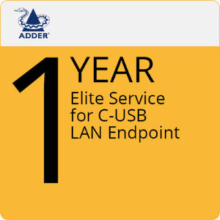 Adder ES-CUSB - 1 year Elite Service C-USB Lan Endpoint