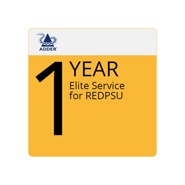 Adder ES-REDPSU - 1 Year Elite Service REDPSU, excluding PSU modules