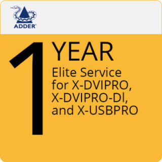 Adder ES-XPRO - 1 Year Elite Service X-DVIPRO, X-DVIPRO-DL, X-USBPRO