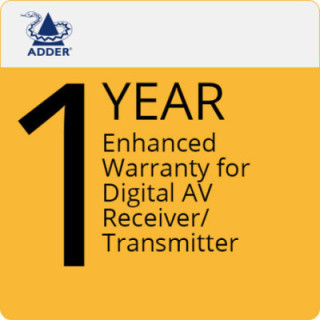 Adder EW-ALDV-EP - 1 Year Enhanced Warranty for Digital AV Receiver / Transmitter