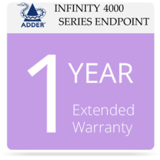 Adder EW-ALIF4 - 1 Year Enhanced Warranty Infinity 4000 Series Endpoint