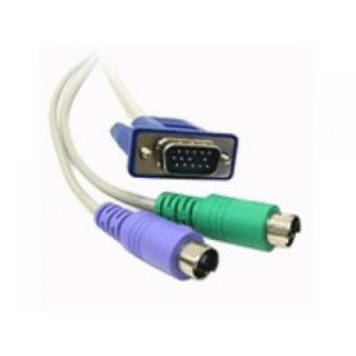 Adder VADD-PS2-A-2M - Multiprotocol PS/2+audio KVM CABLE 2m