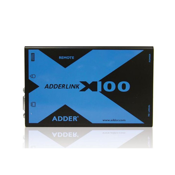 Adder X100-USB/P - AdderLink X100  PS/2 & VGA KVM CATx Extender Pair (USB CAM) 100 Mtr