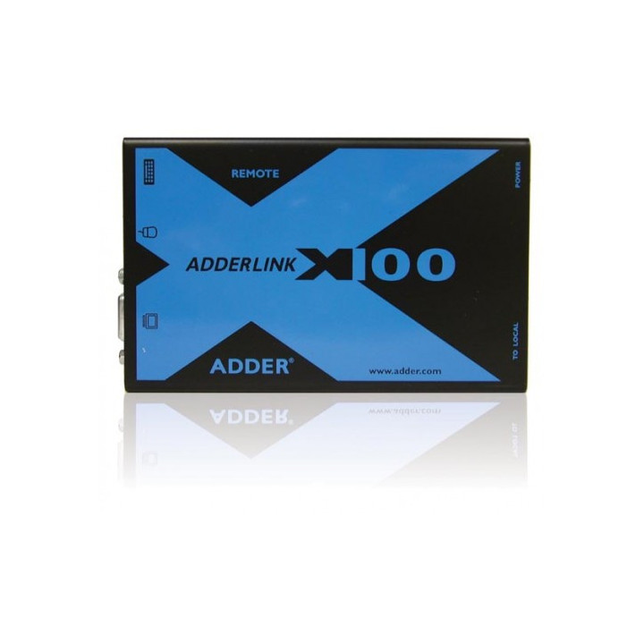 Adder X100AS/R - AdderLink X100  PS/2 KVM & Audio Remote User Station Inc SKEW Compensation