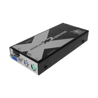 Adder X2-SILVER/R - AdderLink X2 Silver. PS/2 KVM & RS232 CATx Receiver Unit