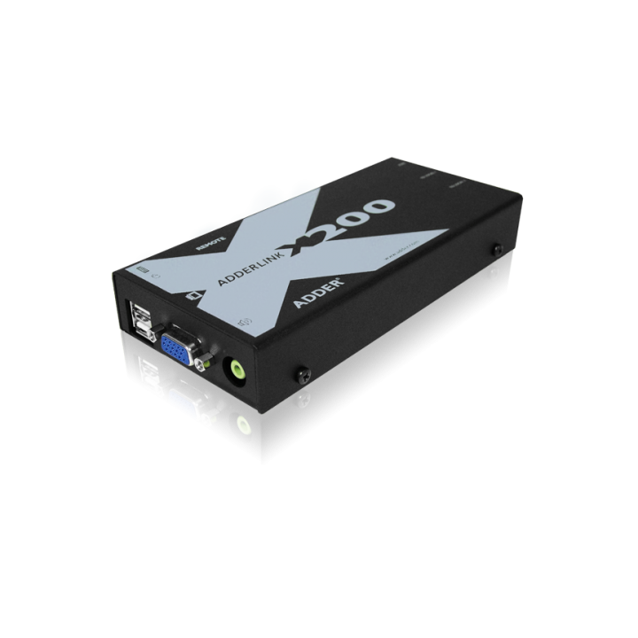 Adder X200-USB/P - AdderLink X200 USB & VGA KVM CATx Extender Pair (USB CAM) 100 Mtr