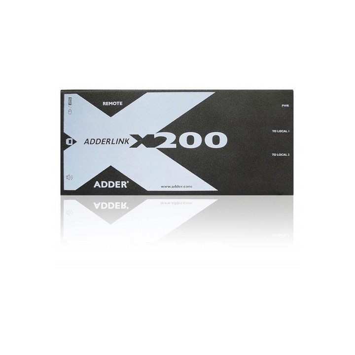 Adder X200A/R - AdderLink X200 USB KVM & Audio Remote User Station