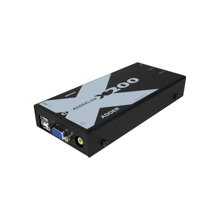 Adder X200A/R - AdderLink X200 USB KVM & Audio Remote User Station