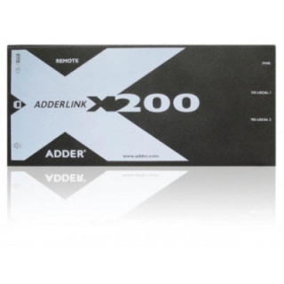 Adder X200AS-USB/P - AdderLink X200 USB & VGA KVMA CATx Extender Pair (USB CAM) Inc SKEW Compensation