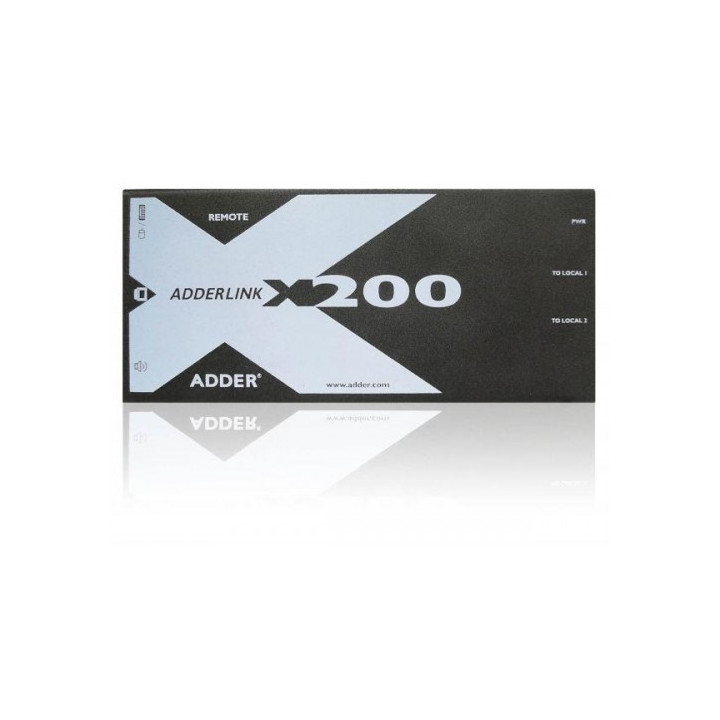 Adder X200AS-USB/P - AdderLink X200 USB & VGA KVMA CATx Extender Pair (USB CAM) Inc SKEW Compensation