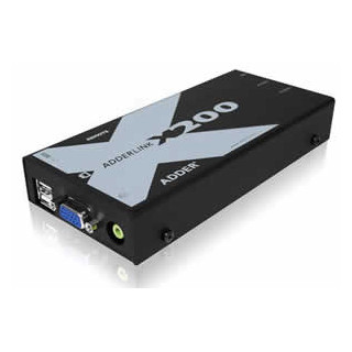 Adder X200AS/R - AdderLink X200 USB KVM & Audio Remote User Station Inc SKEW Compensation