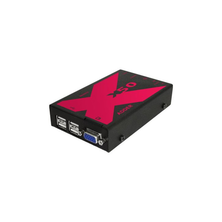 Adder X50 - Transparent USB & VGA KVMA CATx Extender 50 Mtr