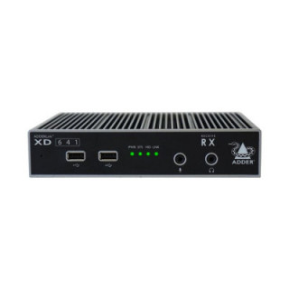 Adder XD641P-DP - AdderLink XD Standard Single 4K DisplayPort Extender Pair with UK mains cables