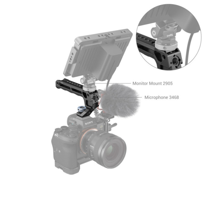 SmallRig 3764 - Top Handle with Cold Shoe