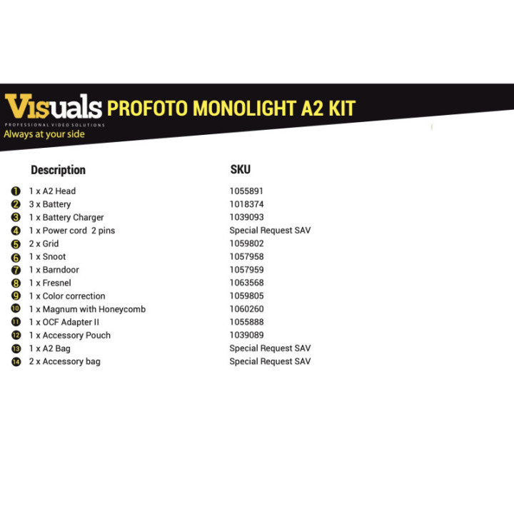 Profoto P901250 - A2 Monolight