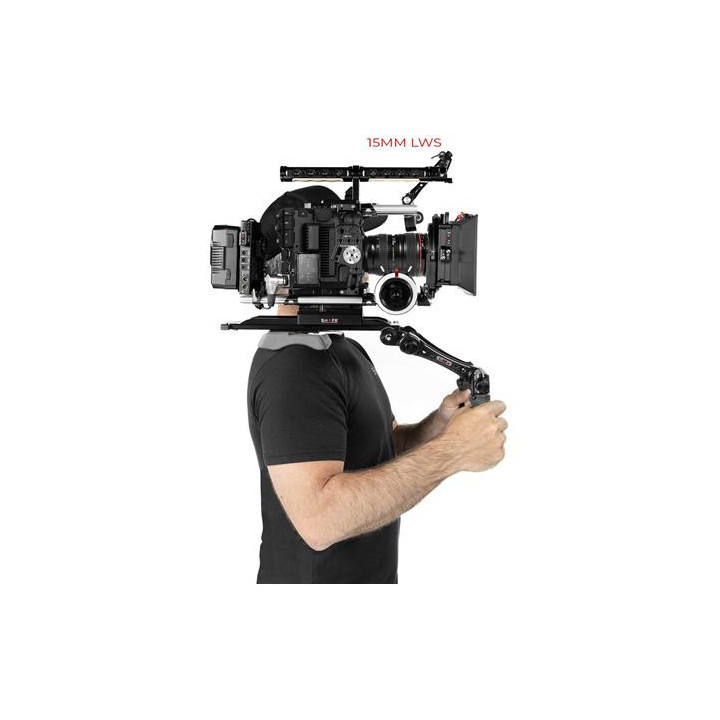 Shape HSMDV - Arri Dovetail Shoulder Mount With Hand15 Handles