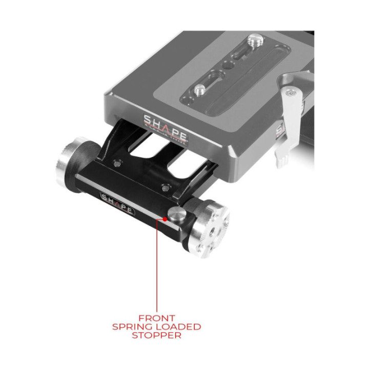 Shape HSMDV - Arri Dovetail Shoulder Mount With Hand15 Handles