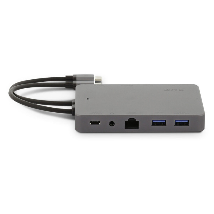 LMP USB-C-DD-si-2TB - 2 TB LMP USB-C DuoDock 8 Port, Dock & Storage