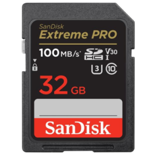 Sandisk SDSDXXO-032G-GN4IN - Extreme Pro 100MB/s SDHC 32GB