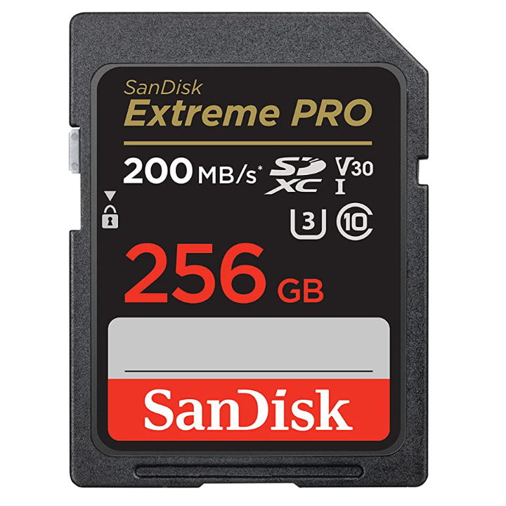 Sandisk SDSDXXD-256G-GN4IN - Extreme Pro 200MB/s SDXC 256GB