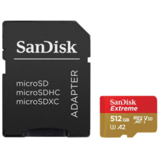Sandisk SDSQXAV-512G-GN6MA - Extreme 190MB/s microSDXC 512GB