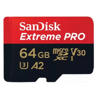 Sandisk SDSQXCU-064G-GN6MA - ExtremePro 200MB/s microSD 64GB