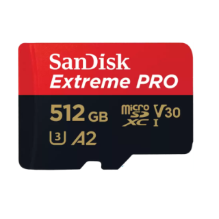 Sandisk SDSQXCD-512G-GN6MA - ExtremePro 200MB/s microSD 512GB