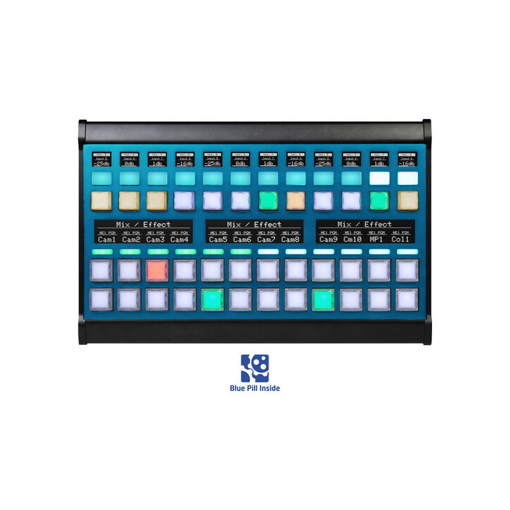 Skaarhoj MK48-V1B-BK - MK48 - Black w/Blue Pill Inside