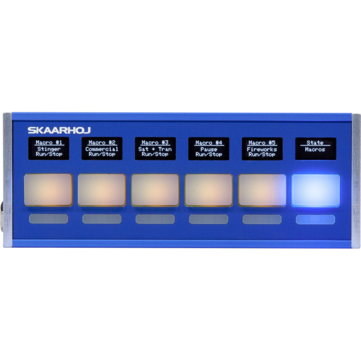 Skaarhoj QUICK-BAR-V1B - Quick Bar w/Blue Pill Inside