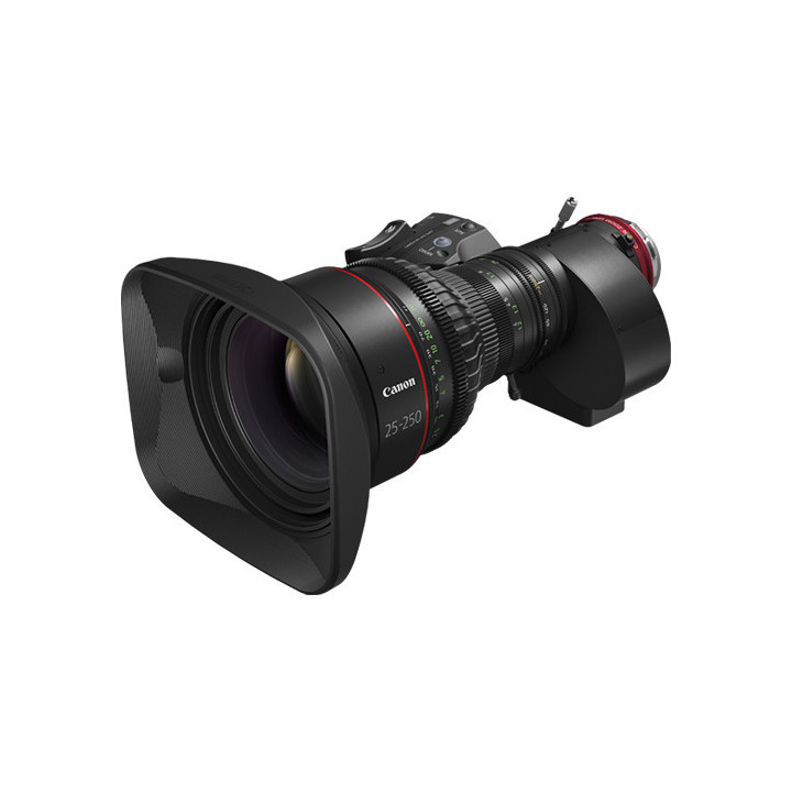 Canon 4573C002 - CINE-SERVO 25-250mm T2.95 Cinema Zoom Lens (PL Mount)